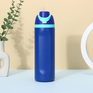 Botella de Agua de la Marca <span class=keywords><strong>Homedesign</strong></span> OEM, Botella Deportiva Aislada al Vacío de Acero Inoxidable con Asa, Termo para Uso en Exteriores, Senderismo, Camping y Viajes - Product Image 5