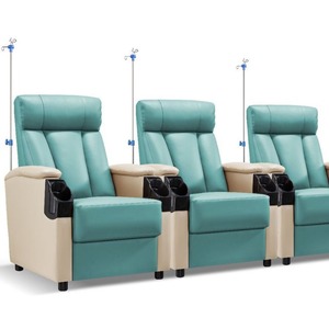 Ke Ming Hospital Infusion Chair Leather Electric <b>Recliner</b> For Clinic And Hospital Use Model KM-SYS30 - Product Image 2