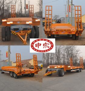 Vente d'usine, <span class=keywords><strong>remorque</strong></span> plate-forme à structure <span class=keywords><strong>rigide</strong></span> de 25 tonnes, équipement à double <span class=keywords><strong>essieu</strong></span> - Product Image 6