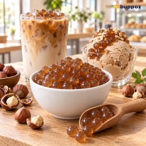 Perlas explosivas de jugo de bayas al por mayor para té de burbujas, té con leche, postres de panadería, cobertura de bayas azules, Popping Boba - Product Image 3