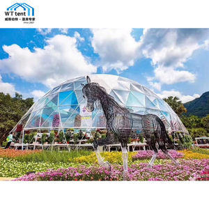 Prix bon marché <span class=keywords><strong>yourte</strong></span> et dôme Igloo tente maison pour famille/hôtel complexe luxe extérieur étanche à la pluie Camping dôme tente - Product Image 3