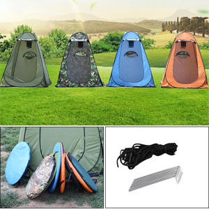 Tente de <span class=keywords><strong>douche</strong></span> Pop-Up pour femme, sans manches, portable, peut être accroché à une pièce, pour habiller les toilettes, la plage, avec sac de transport, vente en gros - Product Image 3