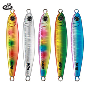 Jigging 45g 60g 80g Metal Jigging Señuelos Isca Artificial Hard Casting Jig Bait Laure De Peche Señuelos De Pesca - Product Image 1