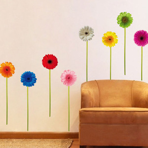 Autocollant mural décoratif DIY auto-adhésif, motif floral, papier peint 3D, à peler et coller, écologique, pour la maison, amovible, pour intérieur - Product Image 4