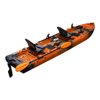 Kit d'accessoires pour moteur électrique de kayak, pièces de fixation en plastique PVC pour coque de bateau hors-bord, exclus le système de pédales et le moteur