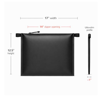 Pochette étanche en TPU HaoRan personnalisable avec logo pour permis de pêche en gros, porte-documents de bateau, pochette pour équipement de bateau