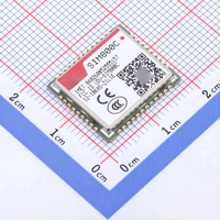 Module GSM/GPRS SIM800C authentique, quadri-bande 850/900/1800/1900 MHz, GPRS Classe 12, 3,4-4,4 V, interface UART, LGA 24x24 mm en stock