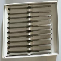 Couteau à découper droit en acier inoxydable YINENG TECH, lame de 160x8x2,5 mm, 250 g, qualité certifiée pour machine de découpe automatique