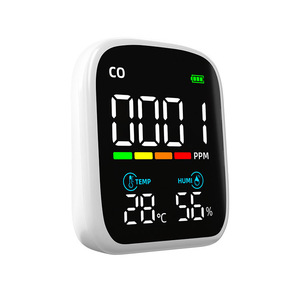 Portable Carbon Monoxide Detector LED Display 1 PPM Resolution For Outdoor Garage Camping Car Monitoring - Product Image 1