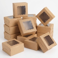 Emballage personnalisé pour boîtes à pâtisserie pour croissants, pâtisseries, biscuits, desserts, plats à emporter, emballage cadeau