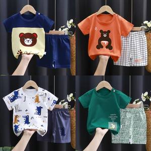 Conjunto de Ropa para Niños al por Mayor, Camiseta de Manga Corta y Pantalones para Bebés, Ropa de Verano para Niños - Product Image 6