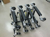 Cric hydraulique de positionnement pour patins, plateforme de levage