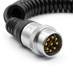 Cable Espiral de Alta Resistencia PrimePro, 7C 12C TPU PUR, Cable Retráctil <span class=keywords><strong>para</strong></span> Remolques y Control de Movimiento, Industrial de Alta Resistencia - Product Image 4