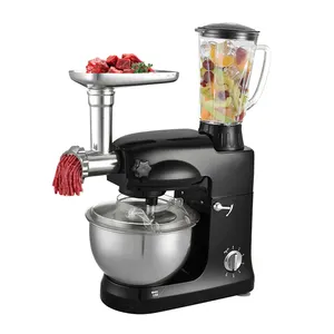 Coffee grinder orange juicer machine egg beatter kitchen cake mixer pizza dough mixer 5liter