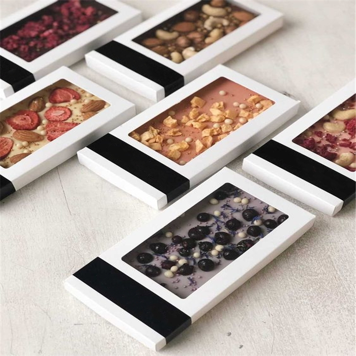 Customize шоколадный батончик коробка нового дизайна с пустыми