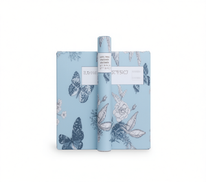 Papel coreano con diseño de flores y mariposas, 57x57 cm, para envolver regalos, manualidades, 20 piezas - Product Image 1
