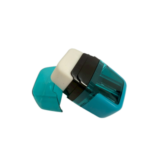 Sacapuntas Cuadrado de Venta Directa de Fábrica, Superventas, Calidad Premium, 2 en 1, 2 Orificios, Material ABS, 3.5x2.5x5.8cm, con Borrador - Product Image 6