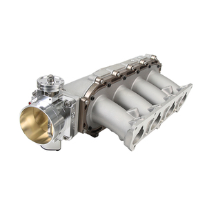 Collecteur d'admission en aluminium moulé KYOSTAR avec corps de papillon en aluminium usiné de 90 mm pour <span class=keywords><strong>K20</strong></span> 2.0L / 5.0L Performance - Product Image 2