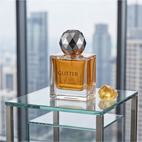 Flacon de parfum rechargeable en verre 30ml 50ml 100ml, avec logo personnalisé, boîte carrée imprimée mate – Vente chaude