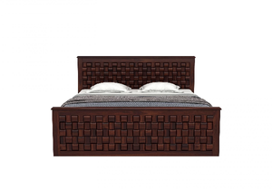 Lit en bois Flamingo avec tiroir latéral, construction solide, finition lisse, espace de rangement pratique et chambre élégante - Product Image 6