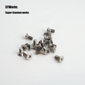 Nhà Máy Giá Din7991 Titan Gr5 Mini Hex Chìm Ổ Cắm Vít M2/M3 Vít Phẳng - Product Image 3