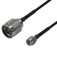 Câble RG174 avec connecteurs SMA, MMCX, TS9, CRC9, FME, FAKRA, BNC, TNC, N (mâle/femelle) – Câble de raccordement RG174, adaptateur, rallonge