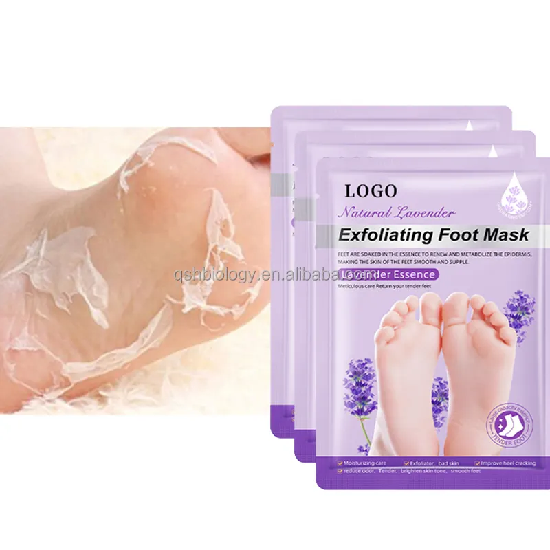 Repair Rough Heels Skin Care Moisturizing Foot Peel Mask Dermatologically Tested For Rough Dry Cracked Feet