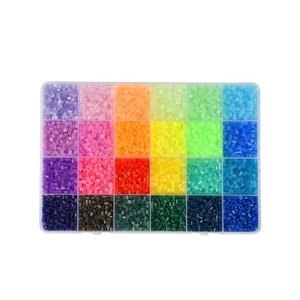 Diy <b>Bead</b> Kit 24 Colors 8mm Plastic <b>Beads</b> For Craft Decoration Kids Toy <b>Set</b> - Product Image 5