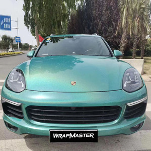WRAPMASTER 1.52 *18meter Viridis Green Gloss Iridescence <strong>Holographic</strong> Car Hood <strong>Vinyl</strong> Wraps Film Body Stickers - Product Image 1