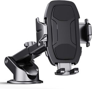 Support de chargeur de voiture sans fil, fixation automatique à serrage rapide 15W, support de téléphone pour grille d'aération de voiture à charge rapide sans fil - Product Image 1