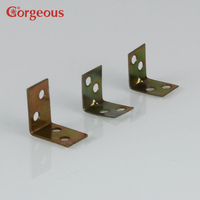 Supports d'angle en L métalliques sur mesure pour usine, en acier galvanisé, pour bois
