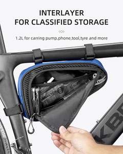 Free Sample <b>Bicycle</b> Front Bag Touch Screen Front Top Frame Handlebar Bags Accessories for <b>Bicycles</b> Tube Phone Bag - Product Image 5