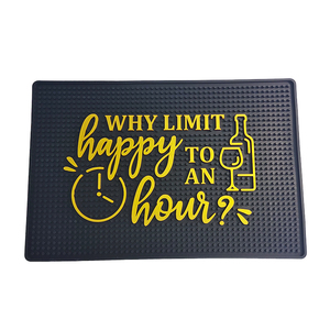 Customizable <b>Silicone</b> Bar <b>Mat</b> Rubber Spill <b>Mat</b> Bar Runner Drip Tray Beer <b>Mat</b> Non Slip Countertop Pad with Custom Logo - Product Image 2