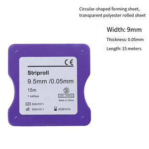 Striscia di Resina Dentale Trasparente, Flessibile per Restauro di Denti Anteriori e Posteriori e Incollaggio Estetico - Product Image 1