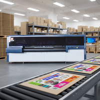Imprimante numérique haute vitesse Ntek pour carton ondulé, boîtes en carton, sacs en papier et boîtes à pizza