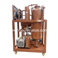 Nueva Unidad de Purificación y Deshidratación de Aceite para Turbinas Hopu, Máquina de Reciclaje de Aceite para Compresores, Capacidad de 8 Galones, Flujo de 25 L/Min, Garantía de 5 Años