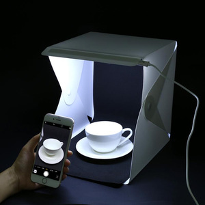 Mini Shooting Tent <b>Box</b> 20cm LED <b>Soft</b> <b>Light</b> USB Powered Product Photography Studio Accessory - Product Image 3