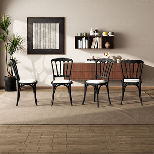 Sillas de comedor y restaurante cómodas con respaldo alto para cafetería, tocador para sala de estar con asiento de Marco - Product Image 4