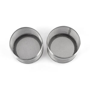 Filtre en acier inoxydable pour <span class=keywords><strong>aquarium</strong></span>, filet de protection pour crevettes, filtre cylindrique en acier inoxydable - Product Image 1