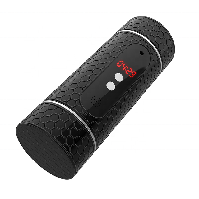 discrete male masturbator Male Masturbator With 9 Thrusting & 9 Vibration Modes - Ergonomic Handle,  LCD Display, Realistic TPE Sleeve main image 0