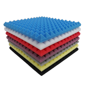Nuovi Pannelli Acustici in Schiuma di Poliuretano Ecologici e Moderni, Confezione da 12, 25x25x5cm, Insonorizzanti - Product Image 3