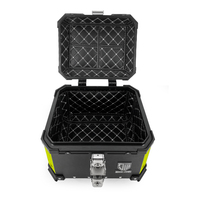Coffre à bagages arrière en alliage pour moto, coffre arrière, boîte supérieure pour moto en aluminium