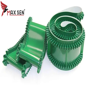 Nastro trasportatore a parete laterale ondulato in <span class=keywords><strong>PVC</strong></span>/PU con tacchetta per trasportatore inclinato - Product Image 5
