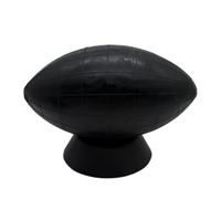 Ballon de football américain de qualité assurée avec vessie en caoutchouc butyle, taille et poids personnalisables