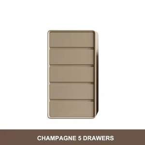 Modern Minimalist Multi-Function Extendable Panel Wood Sideboard 3/4/5 Modular Block Rack Colorful Chest <strong>Drawers</strong> for Living Room - Product Image 5
