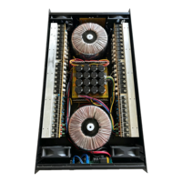 Amplificateur de puissance professionnel de classe H à 2 canaux de 3500 W, transformateur toroïdal double, amplificateur audio pour scène, église, karaoké