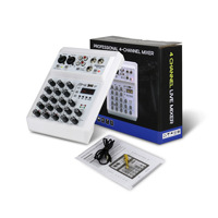 Meige Maik Changeur de voix Dj transfrontalier Voix réglable Effets sonores multiples 20Hz-20kHz Réponse en fréquence pour mélangeur de son