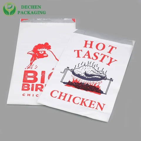 Bolsas de papel de aluminio forrada de papel de envoltura de kebab asequibles al por mayor