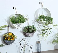 Crochets de plafond intérieur/extérieur pour plantes suspendues Mangeoires à oiseaux Carillons éoliens Porte-manteaux muraux Matériau métallique durable