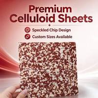 Feuilles de Celluloïd Personnalisables en Gros : Tailles et Couleurs Variées, Matériau Durable et Souple pour la Décoration d'Accessoires Capillaires et l'Usage Quotidien
